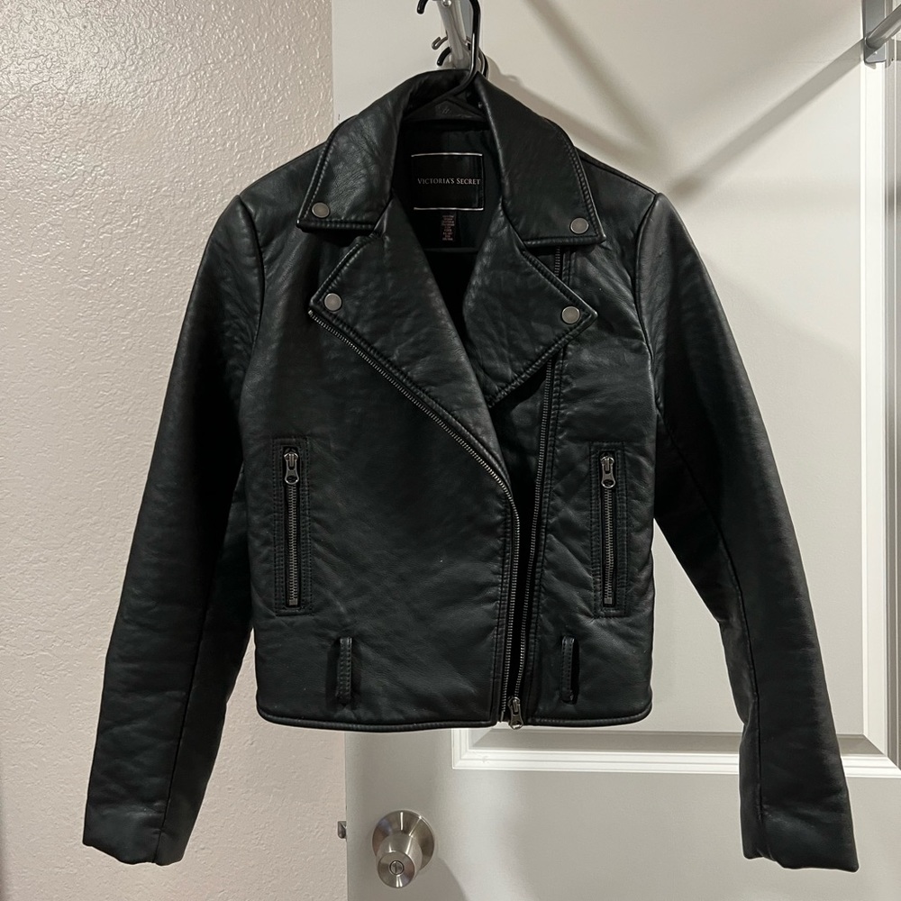 VICTORIA SECRET LEATHER JACKET